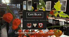 Desktop Screenshot of cafeblack.ch