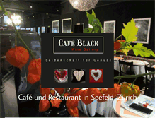 Tablet Screenshot of cafeblack.ch